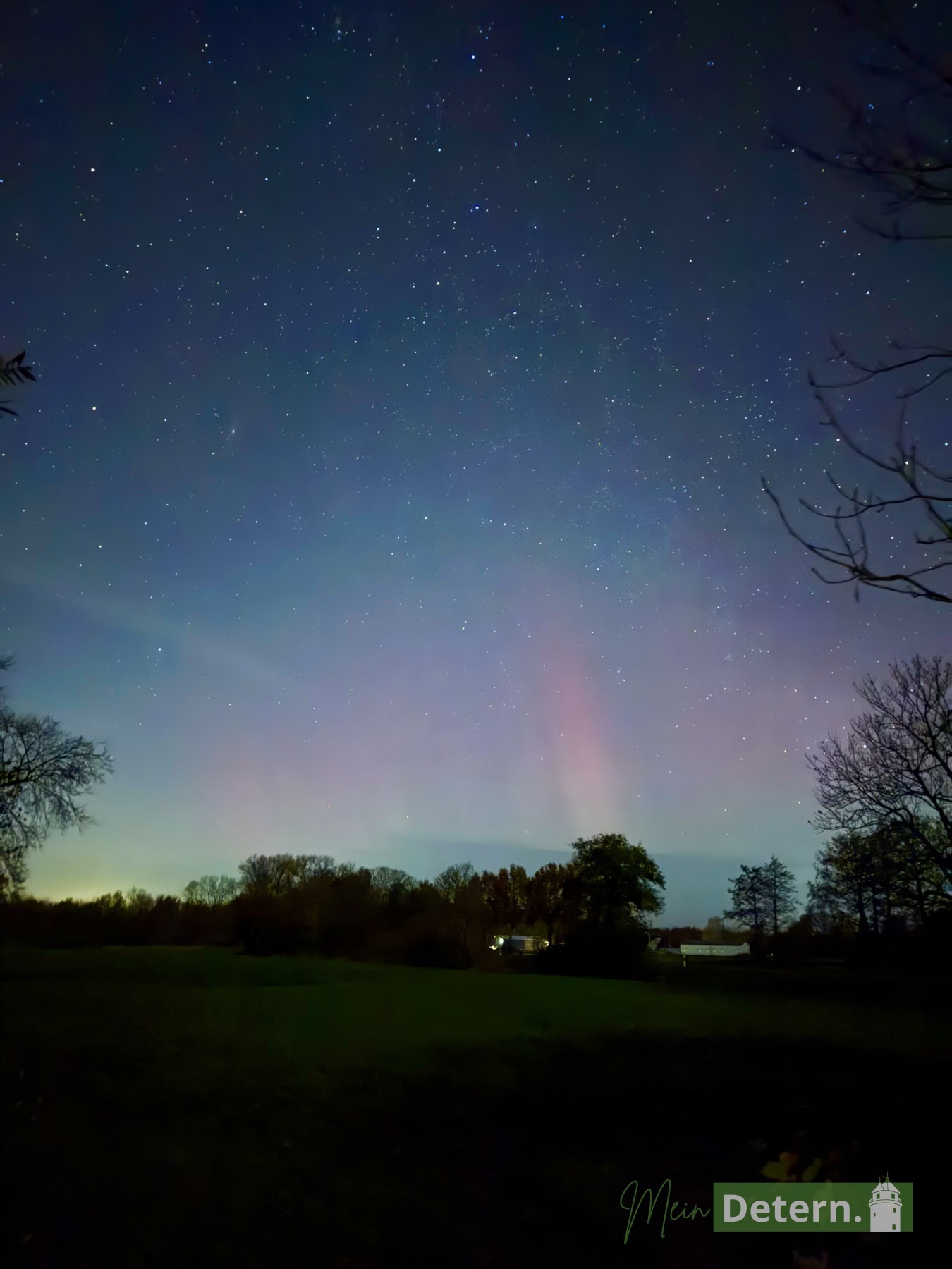 Polarlichter über Detern
